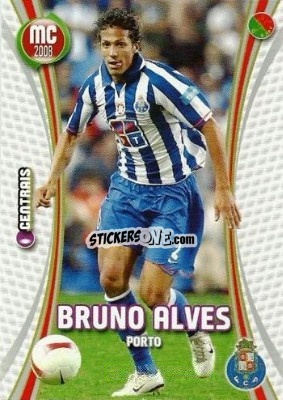 Cromo Bruno Alves - Megacraques 2007-2008 n. 38 - Panini