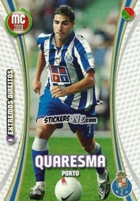 Cromo Quaresma - Megacraques 2007-2008 n. 88 - Panini