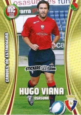 Cromo Hugo Viana - Megacraques 2007-2008 n. 125 - Panini
