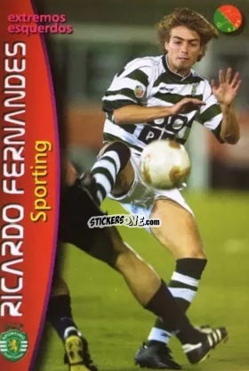 Sticker Ricardo Fernandes - Megacraques 2002-2003 n. 96 - Panini