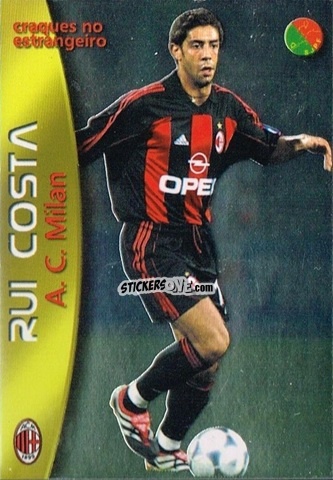 Figurina Rui Costa - Megacraques 2002-2003 n. 133 - Panini