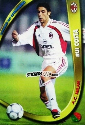 Figurina Rui Costa - Megacraques 2003-2004 n. 133 - Panini