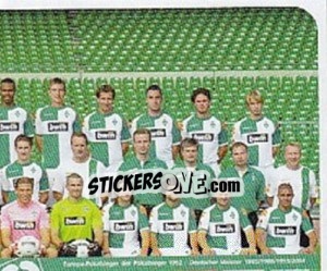 Sticker Team Sticker - German Football Bundesliga 2006-2007 n. 117 - Panini