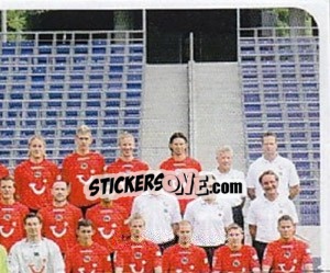 Figurina Team Sticker - German Football Bundesliga 2006-2007 n. 252 - Panini