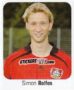 Figurina Simon Rolfes - German Football Bundesliga 2006-2007 n. 296 - Panini