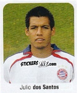 Sticker Julio dos Santos - German Football Bundesliga 2006-2007 n. 375 - Panini