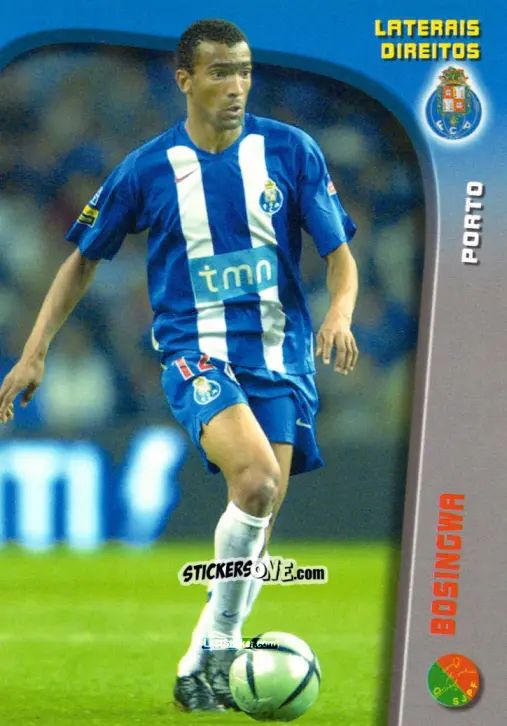 Cromo Bosingwa - Megacraques 2005-2006 n. 12 - Panini