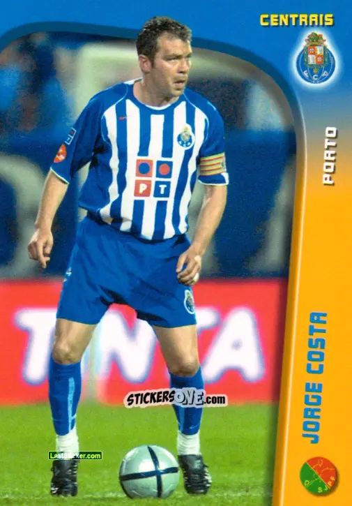 Figurina Jorge Costa - Megacraques 2005-2006 n. 23 - Panini