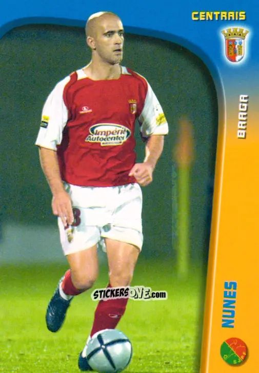Cromo Nunes - Megacraques 2005-2006 n. 26 - Panini