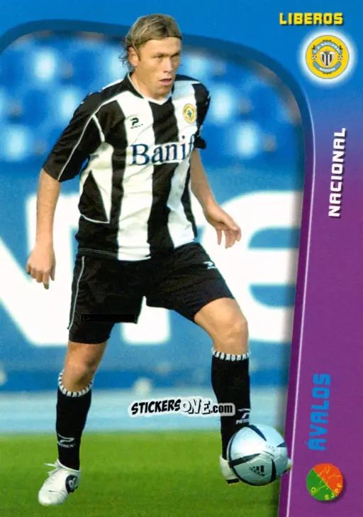 Figurina Ávalos - Megacraques 2005-2006 n. 30 - Panini