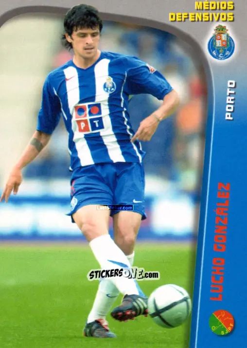 Figurina Lucho Gonzalez - Megacraques 2005-2006 n. 48 - Panini