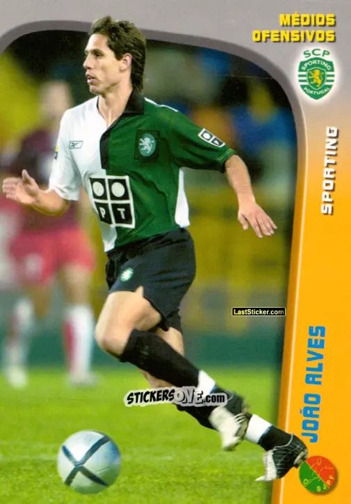 Figurina João Alves - Megacraques 2005-2006 n. 58 - Panini