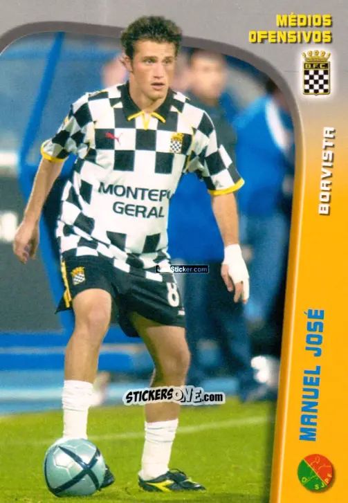 Figurina Manuel José - Megacraques 2005-2006 n. 61 - Panini