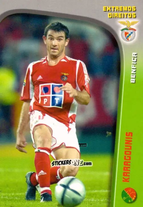 Figurina Karagounis - Megacraques 2005-2006 n. 66 - Panini