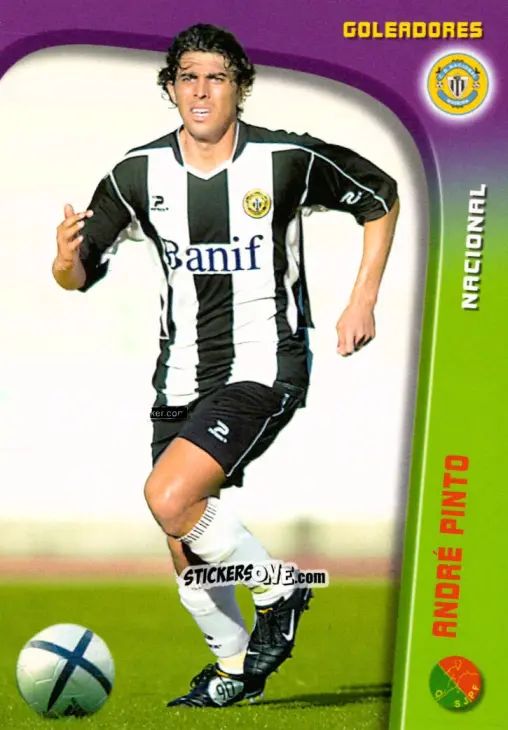 Figurina André Pinto - Megacraques 2005-2006 n. 91 - Panini