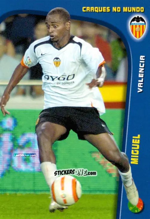 Figurina Miguel - Megacraques 2005-2006 n. 122 - Panini