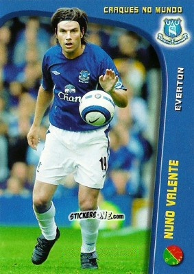Cromo Nuno Valente - Megacraques 2005-2006 n. 123 - Panini