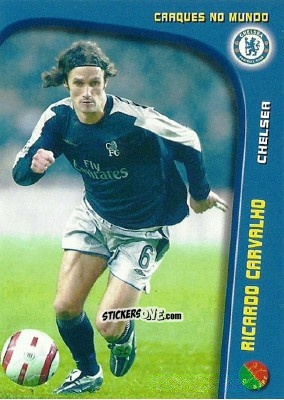 Figurina Ricardo Carvalho - Megacraques 2005-2006 n. 126 - Panini