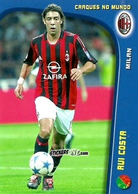 Figurina Rui Costa - Megacraques 2005-2006 n. 130 - Panini