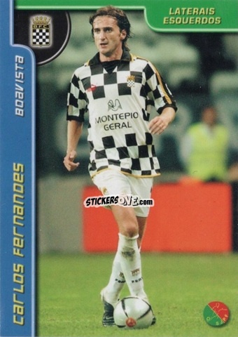 Figurina Carlos Fernandes - Megacraques 2004-2005 n. 55 - Panini