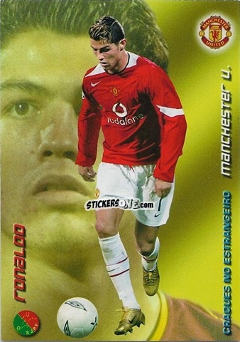 Figurina Cristiano Ronaldo - Megacraques 2004-2005 n. 137 - Panini