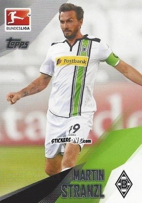 Figurina Martin Stranzl - Bundesliga Chrome 2015-2016 n. 150 - Topps