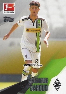 Sticker Mahmoud Dahoud - Bundesliga Chrome 2015-2016 n. 153 - Topps