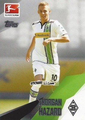 Sticker Thorgan Hazard - Bundesliga Chrome 2015-2016 n. 158 - Topps