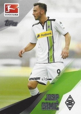 Figurina Josip Drmic - Bundesliga Chrome 2015-2016 n. 161 - Topps