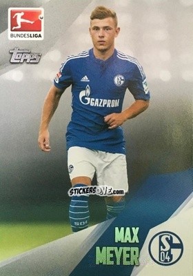 Cromo Max Meyer - Bundesliga Chrome 2015-2016 n. 185 - Topps