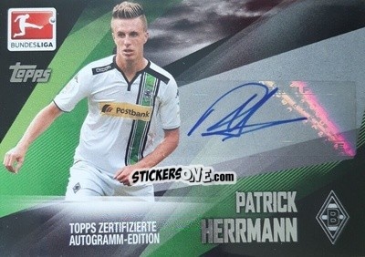 Cromo Patrick Herrmann - Bundesliga Chrome 2015-2016 n. A8 - Topps