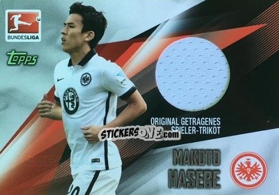 Figurina Makoto Hasebe - Bundesliga Chrome 2015-2016 n. L18 - Topps