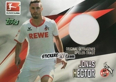 Figurina Jonas Hector - Bundesliga Chrome 2015-2016 n. L19 - Topps