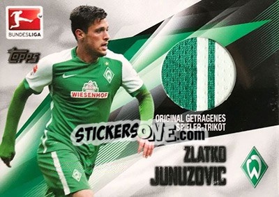 Figurina Zlatko Junuzovic - Bundesliga Chrome 2015-2016 n. L25 - Topps