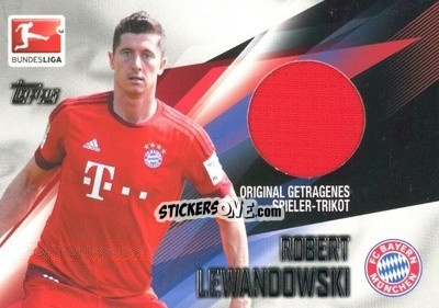 Sticker Robert Lewandowski - Bundesliga Chrome 2015-2016 n. L33 - Topps