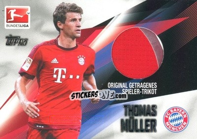 Cromo Thomas Müller - Bundesliga Chrome 2015-2016 n. L39 - Topps