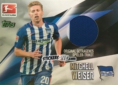 Cromo Mitchell Weiser - Bundesliga Chrome 2015-2016 n. L52 - Topps