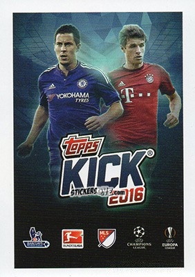 Figurina Topps Kick 2016 - Bundesliga Chrome 2015-2016 n. T1 - Topps