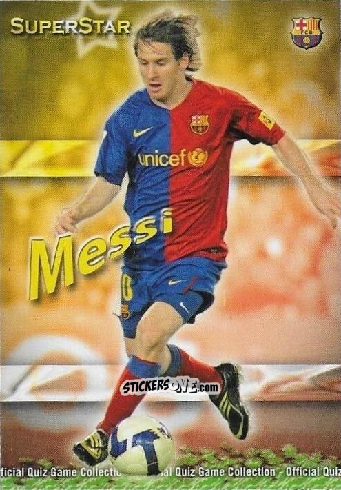 Cromo Messi - Campeonato Nacional De Liga 2009-2010 n. 27 - Mundicromo