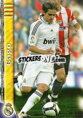 Cromo Gago - Campeonato Nacional De Liga 2009-2010 n. 42 - Mundicromo