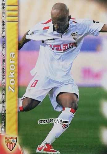 Figurina Zokora - Campeonato Nacional De Liga 2009-2010 n. 61 - Mundicromo