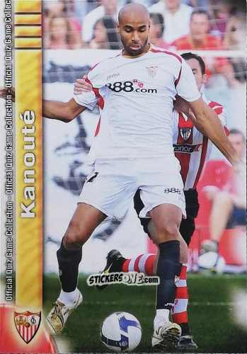 Cromo Kanouté - Campeonato Nacional De Liga 2009-2010 n. 73 - Mundicromo
