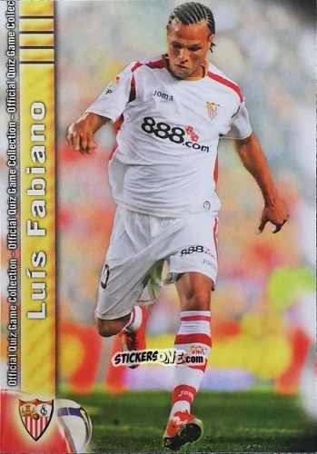 Cromo Luis Fabiano - Campeonato Nacional De Liga 2009-2010 n. 75 - Mundicromo