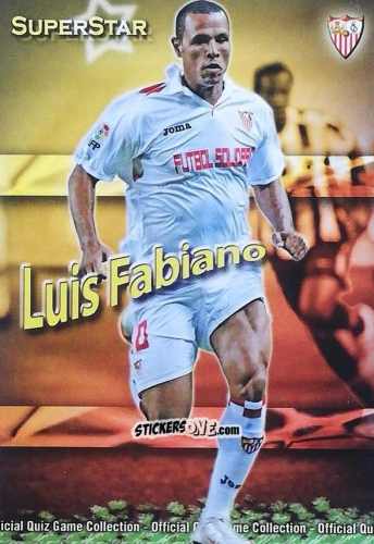 Cromo Luis Fabiano - Campeonato Nacional De Liga 2009-2010 n. 80 - Mundicromo