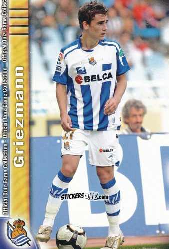 Sticker Griezmann - Campeonato Nacional De Liga 2009-2010 n. 832 - Mundicromo