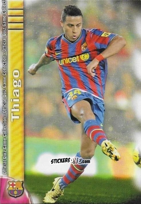 Figurina Thiago Alcántara - Campeonato Nacional De Liga 2009-2010 n. 1176 - Mundicromo