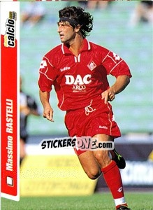 Figurina Massimo Rastelli - Pianeta Calcio 1999-2000 n. 206 - Ds