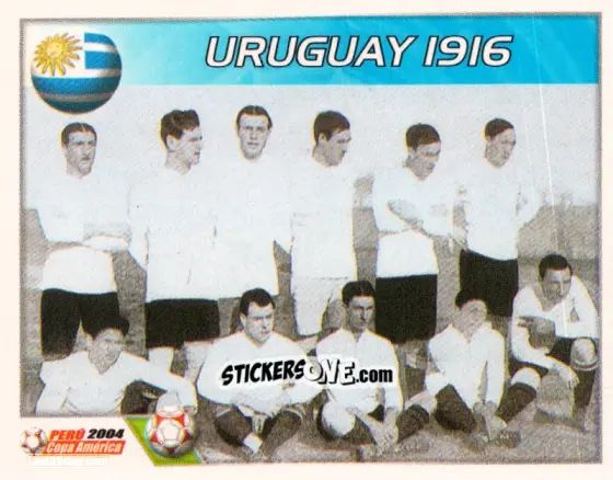Cromo Uruguay 1916 - Copa América. Perù 2004 n. 8 - Navarrete