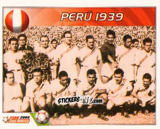 Cromo Peru 1939 - Copa América. Perù 2004 n. 9 - Navarrete