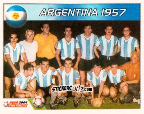 Cromo Argentina 1957 - Copa América. Perù 2004 n. 11 - Navarrete